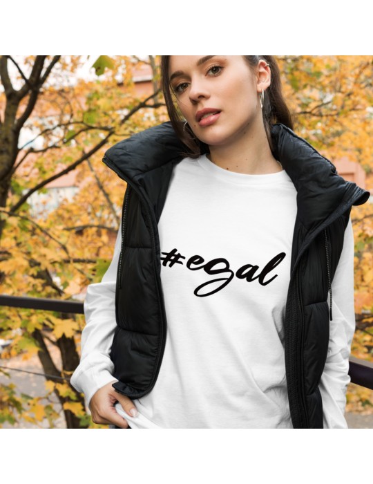 Long-sleeved unisex T-shirt Women